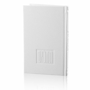 Picture of Faux Leather Tehillim Accented with Painted Pages White [Hardcover]